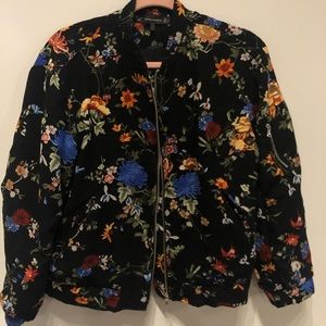 Zara floral jacket